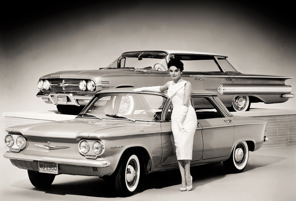 1960 Chevrolet Corvair and Impala Sedans